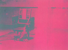 Electric Chair (FS II 75), 1971, Siebdruck, 121,9 x 90 cm, Auflage 250