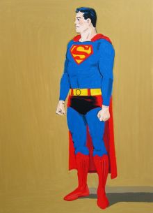 Superman, Originallithographie, 2006,115 x 85 cm