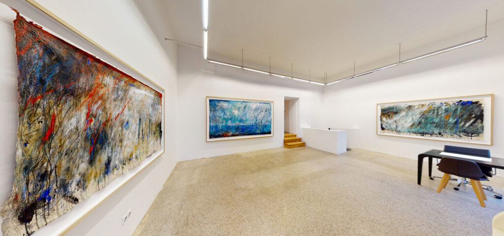 Ausstellung „Space And A Place To Fly“ von Jakob Kirchmayr in der Galerie Rhomberg