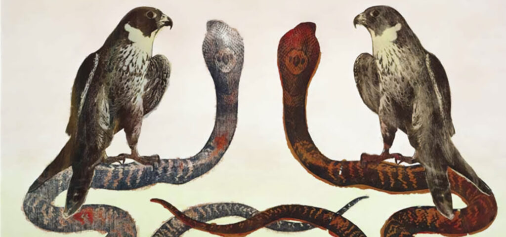 Werk von Philip Taaffe